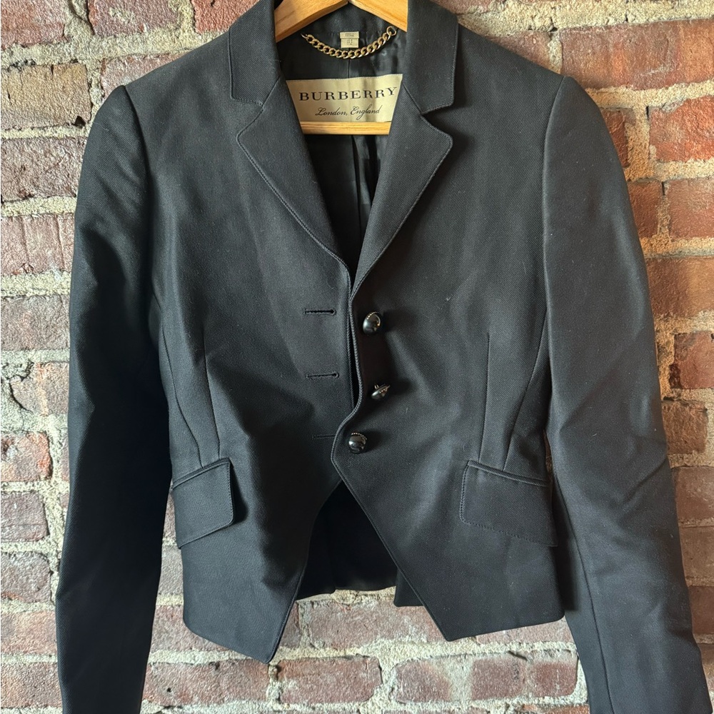 Black Burberry (Bailey days) women’s jacket